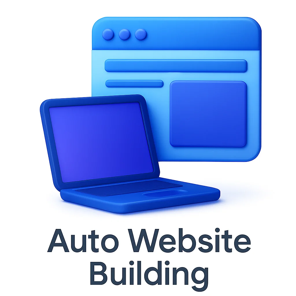 Automated Website Building and Blog Posting icon