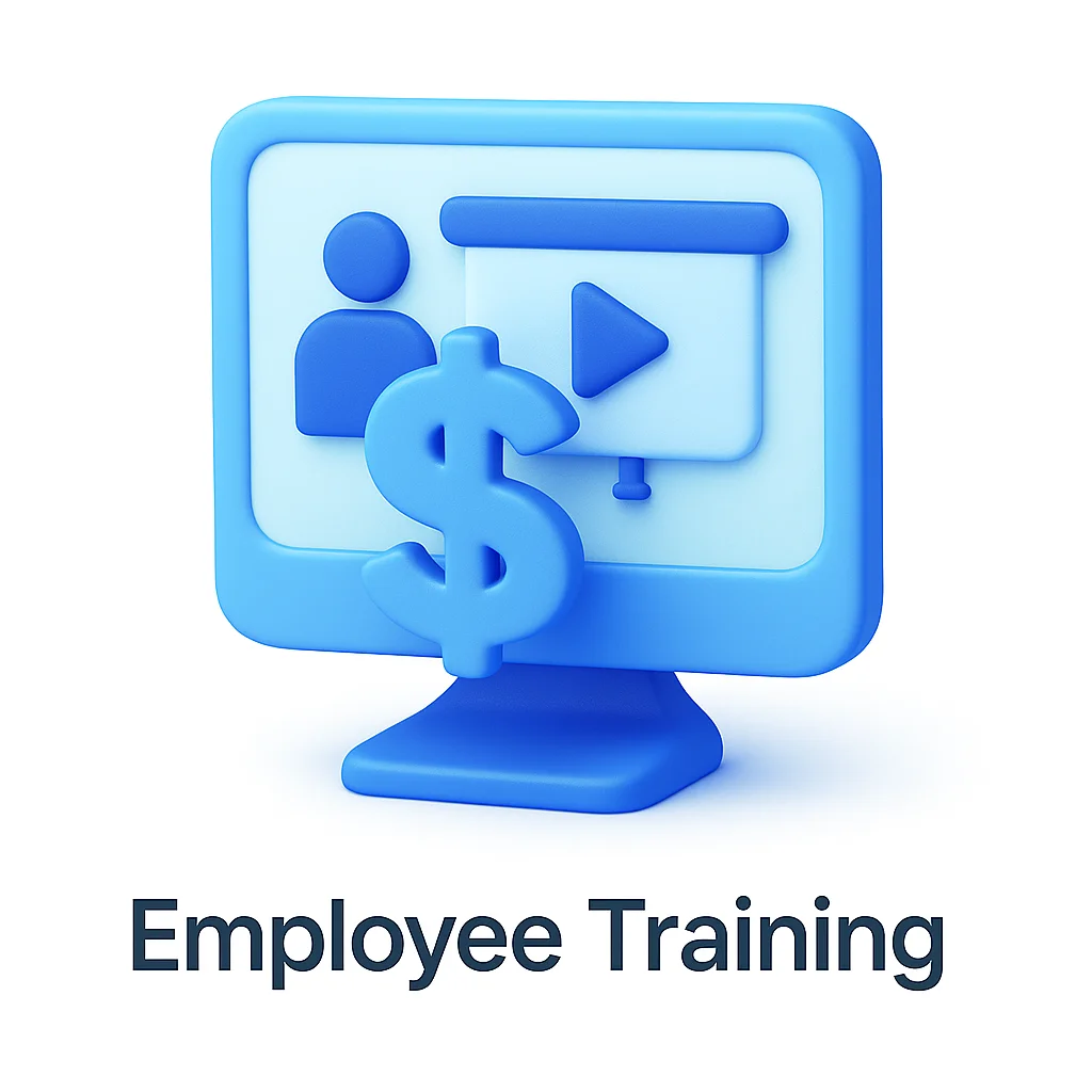 Employee Training Automated AI icon